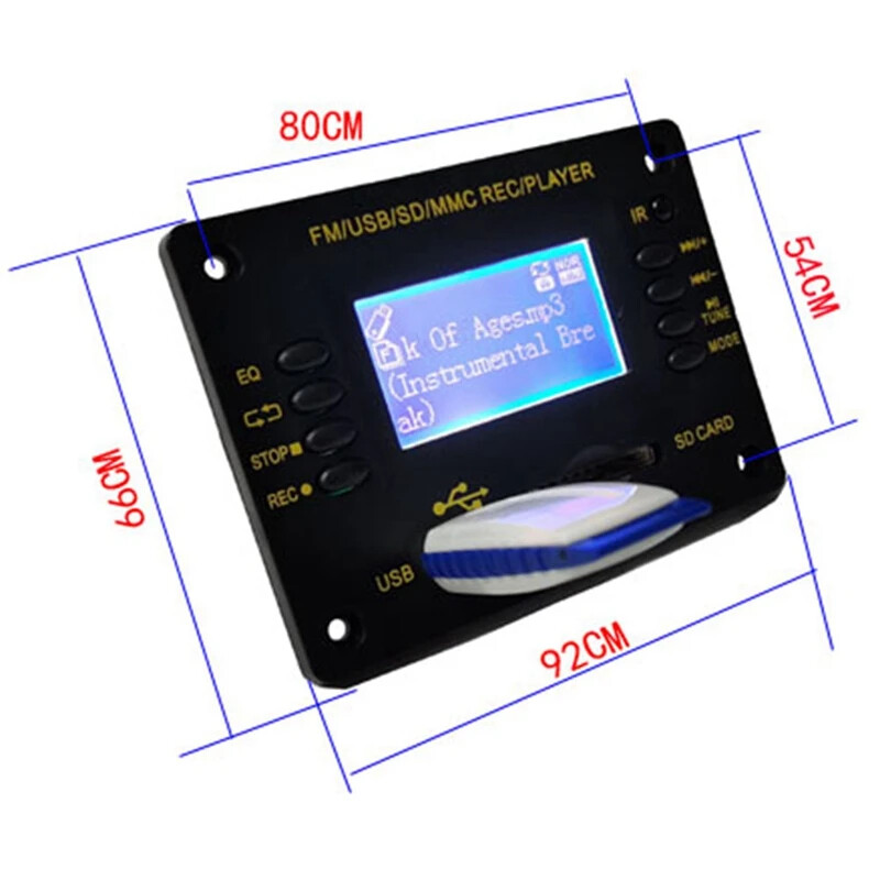 Bluetooth Audio Decoder DTS Lossless Module APE/WAV/MP3 Audio Decoding Board