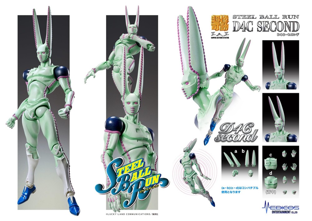 JOJO'S BIZARRE ADVENTURE Part 7 D4C Second
