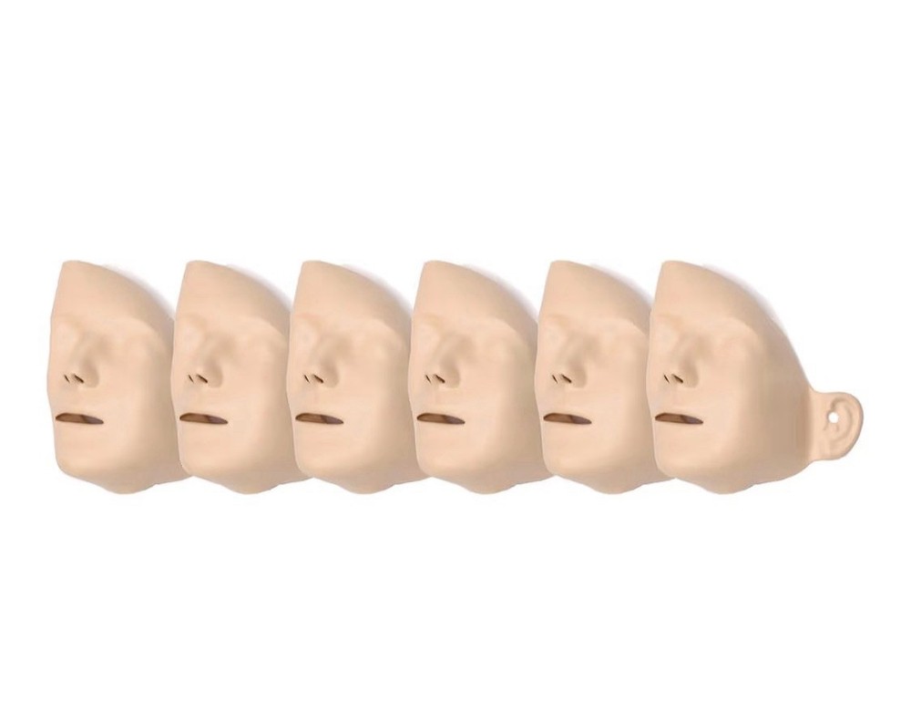 Laerdal Anne Face 6 pieces CPR Training Manikin Replacement Faces Pack