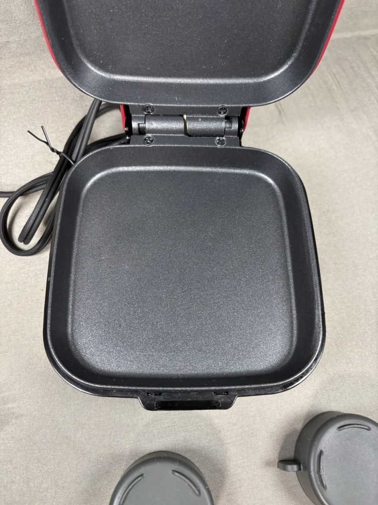 Egg Bite Maker, Red, Dash 420 Watts, Makes 4 Egg Bites, Compact Design Works
