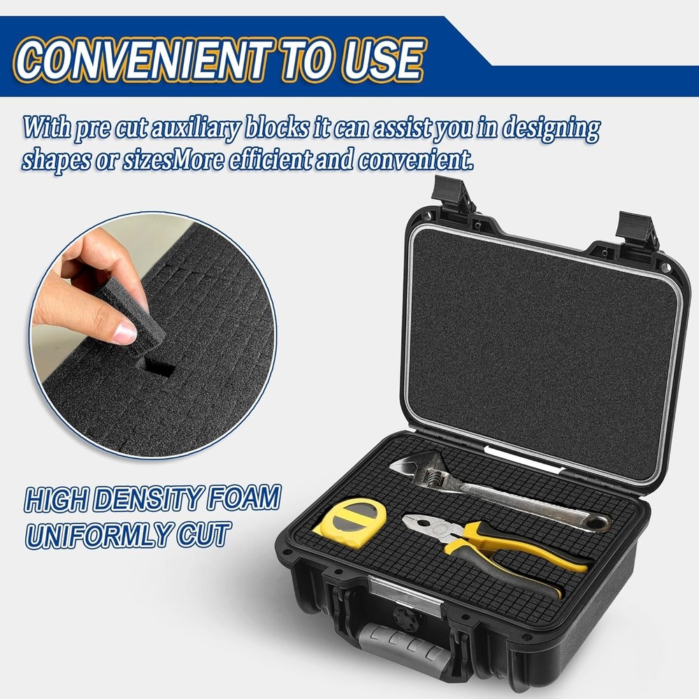Versatile 6 PCS Foam Pads - 16x12 Customizable Inserts for Optimal Protection