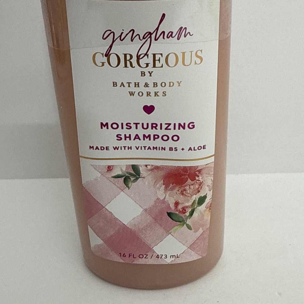 Bath & Body Works Gingham Gorgeous Moisturizing Shampoo , 16 oz