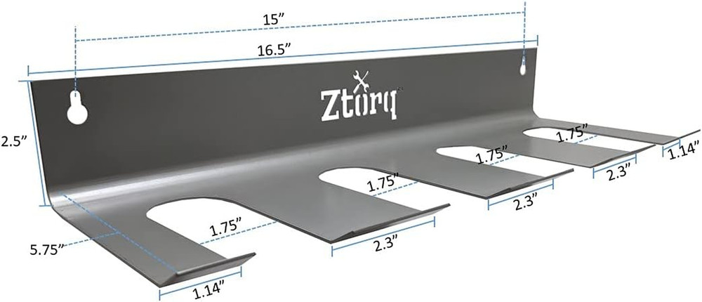 Cordless Drill Tool Organizer - Drill Holder Storage Wall Mount Rack to Optimize