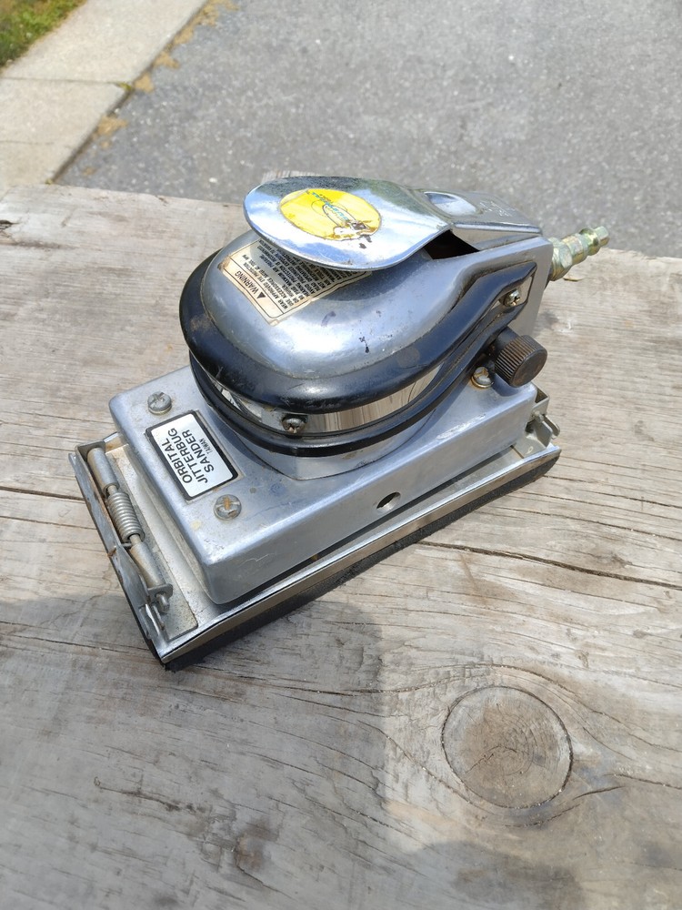 Northern Tools Jitterbug sander.