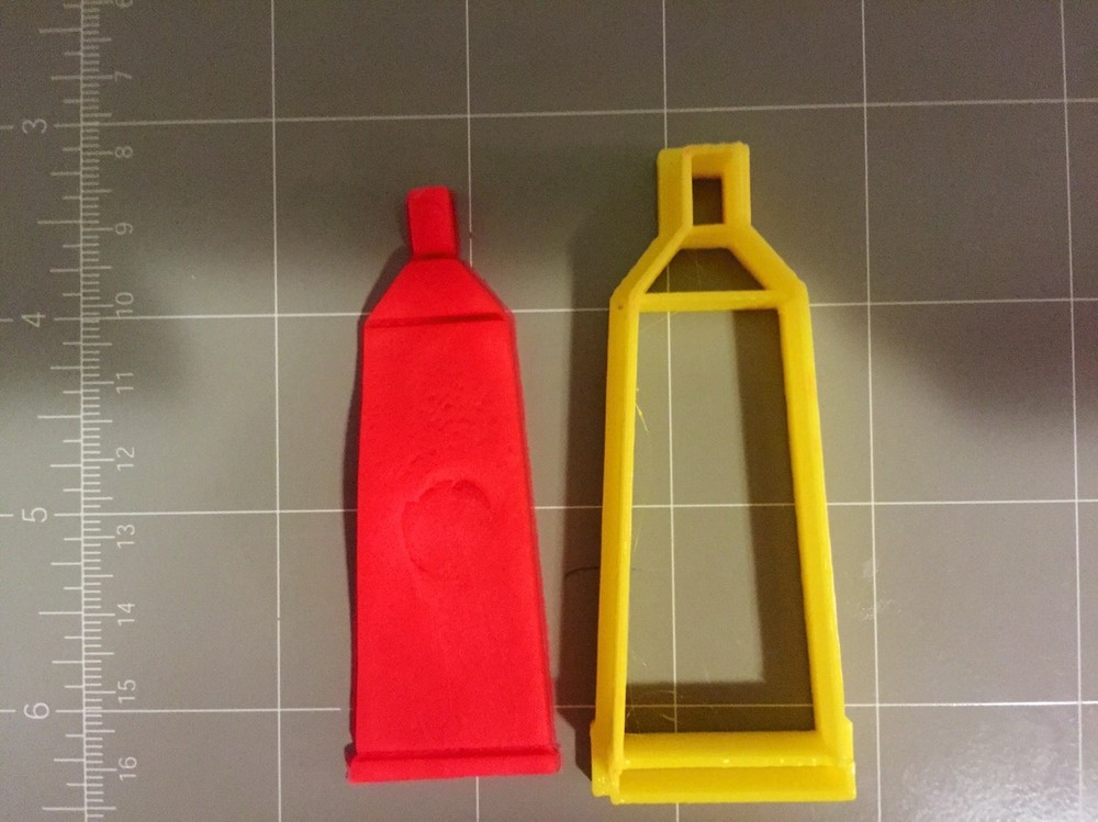 Toothpaste Cookie Cutter