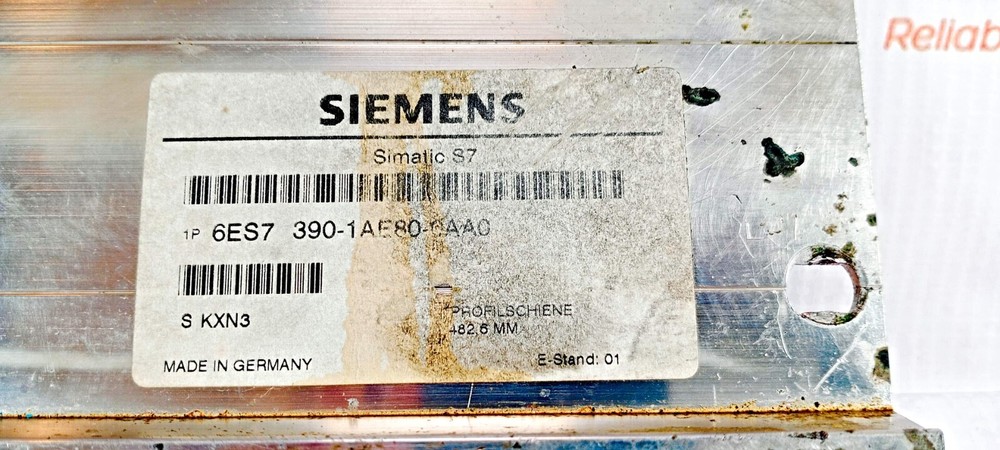 SIEMENS 6ES7 390-1AE80-0AA0 SIMATIC 7 MOUNTING BRACKET