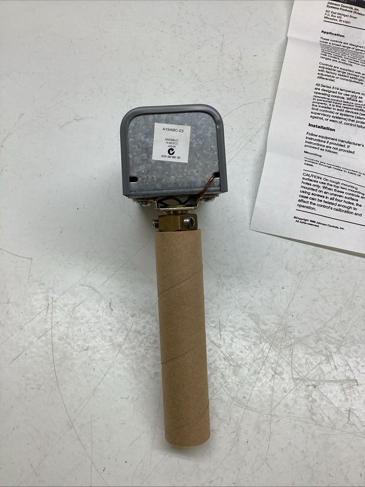 Johnson Controls A19ABC-23 Temperature Control NEW