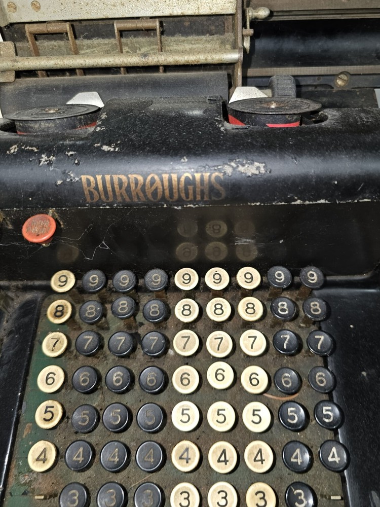 Antique Burroughs Adding Machine