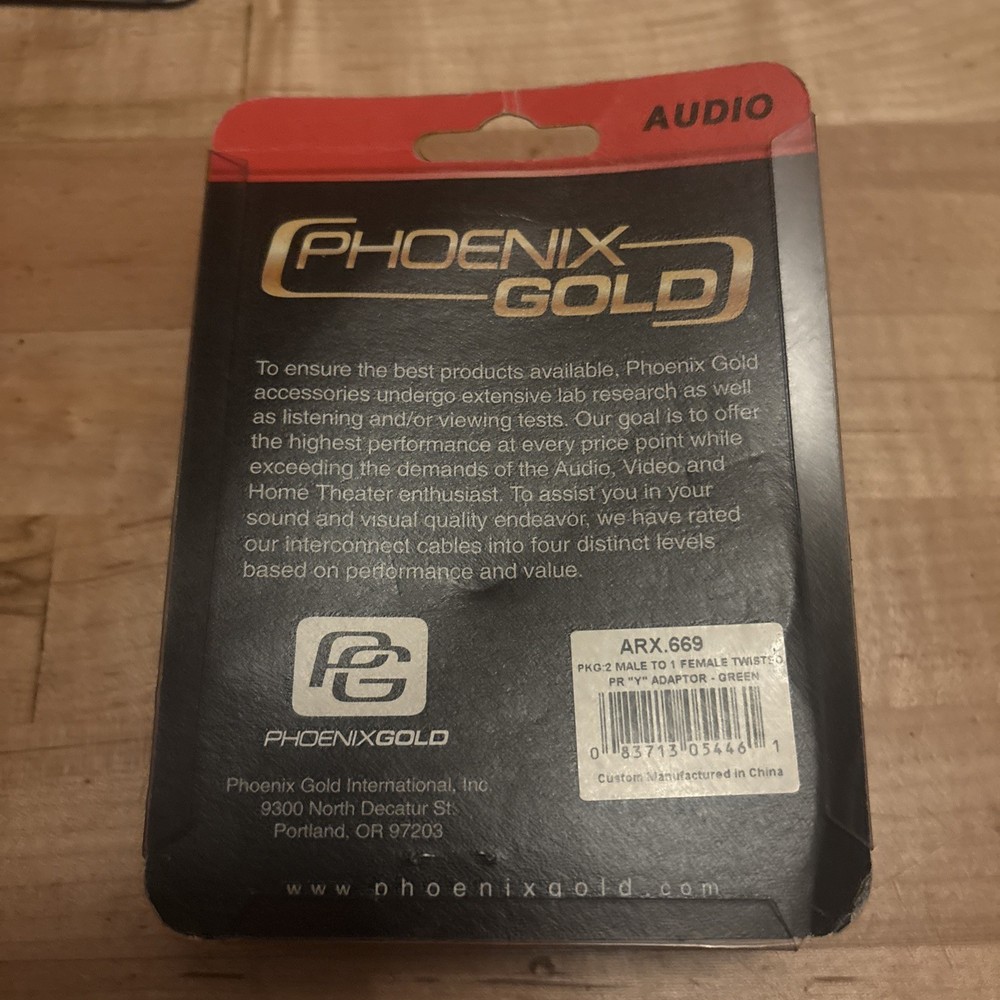 Phoenix Gold Y Adaptor