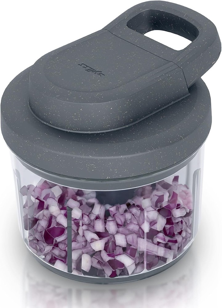 Easy Pull Food Chopper and  - Hand-Held Slicer