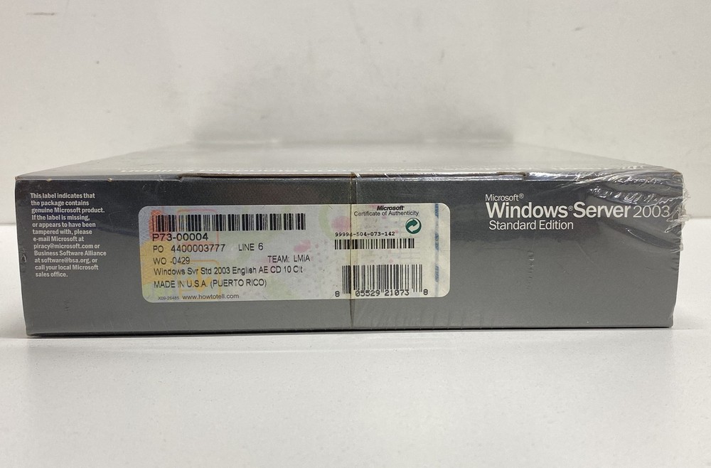 Microsoft Windows Server 2003 Standard Edition (new)