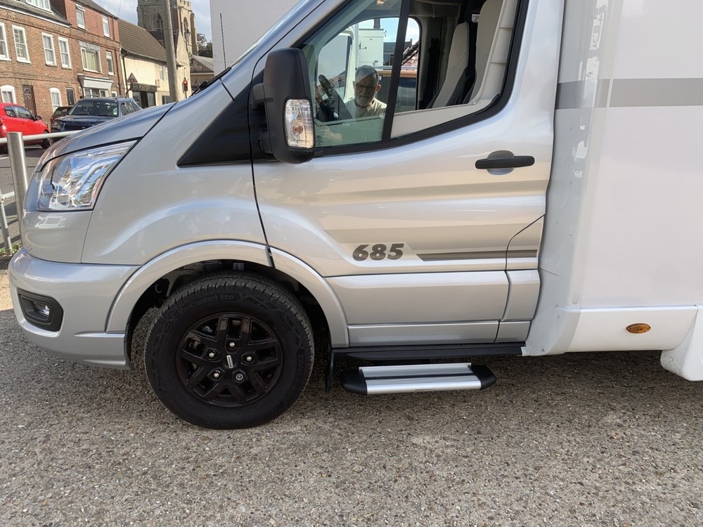 FORD TRANSIT MK8.VAN.MOTORHOME.CAB ENTRY STEPS.2020 ON .CAB STEP. SIDE STEP.PAIR