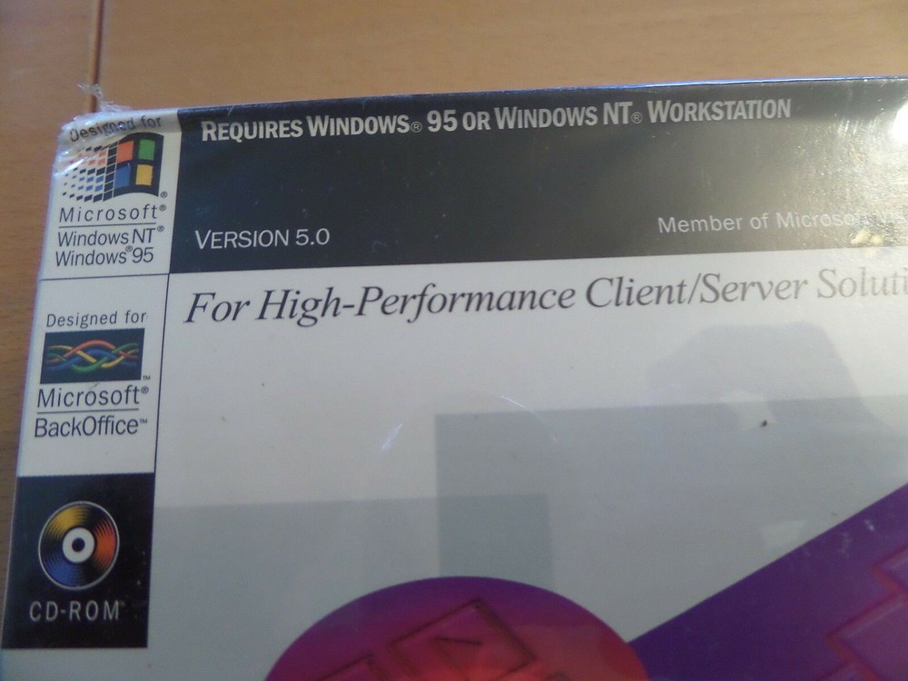 Microsoft Visual Basic 5.0 Professional Edition NEW Still Sealed BIG Box PC\CD