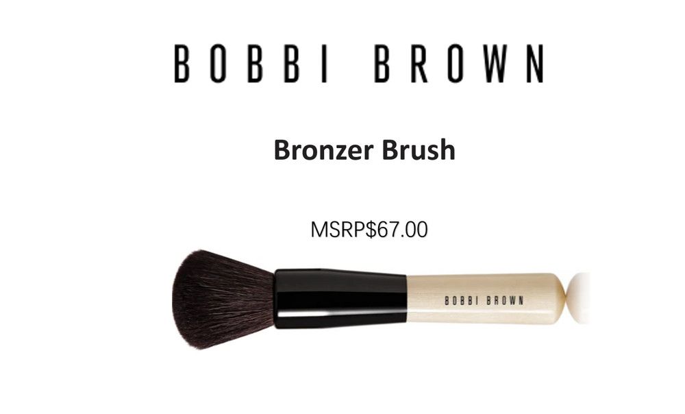 New BROWN BRONZER BRUSH NEW-Sealed Authentic100%