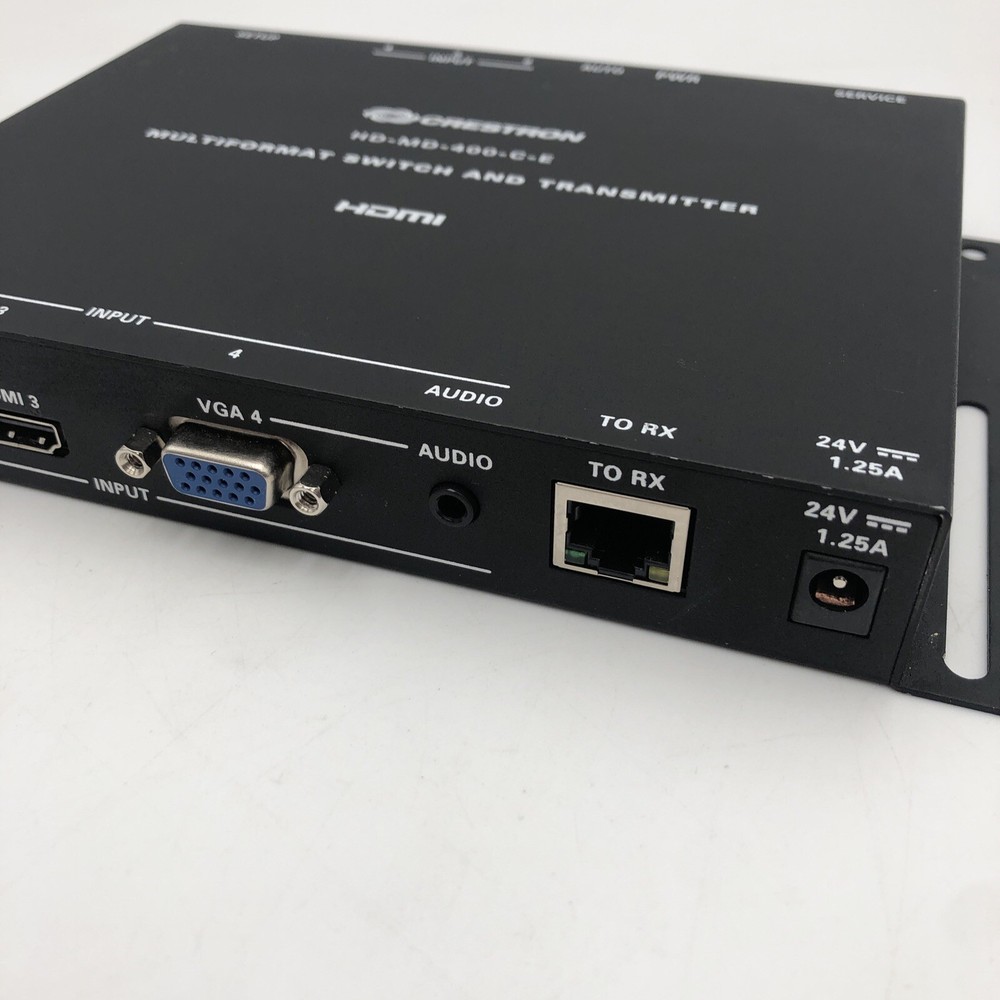 Crestron HD-MD-400-C-E Multiformat Switch And Receiver READ B