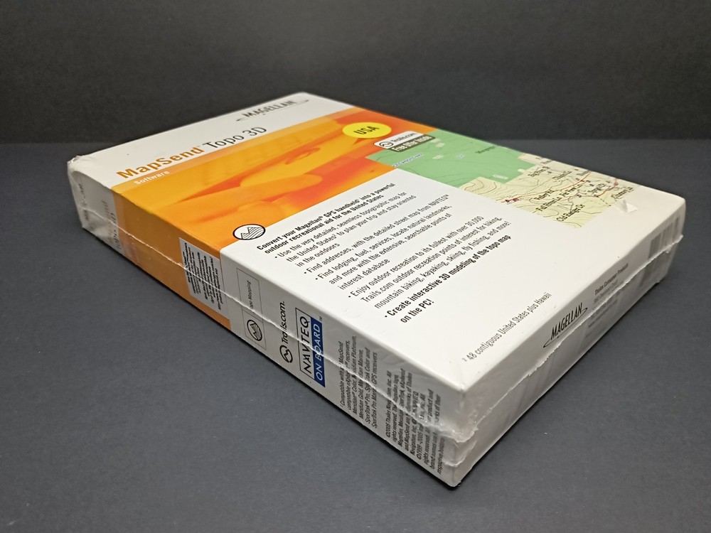 Magellan MapSend Topo 3D Software, 980611-09 USA