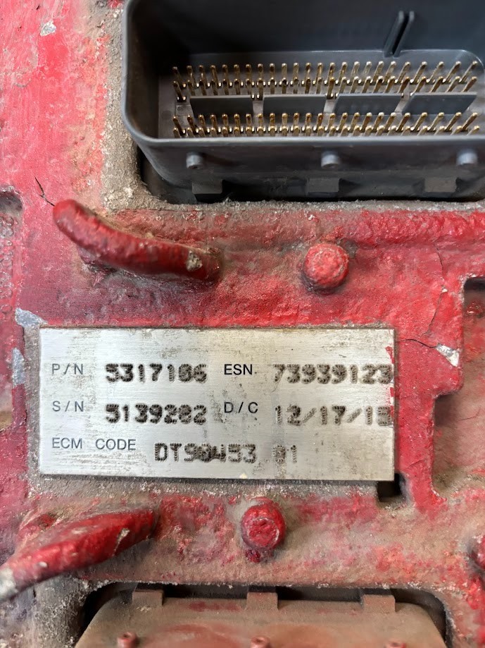 2017 INTERNATIONAL M2 Engine Control Module. ECU, ECM, PCM. P5317106