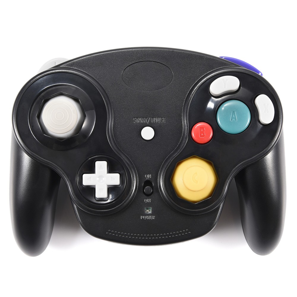 2.4Ghz Wireless Game Controller w/ Adapter Wavebird For Gamecube GC NGC Console