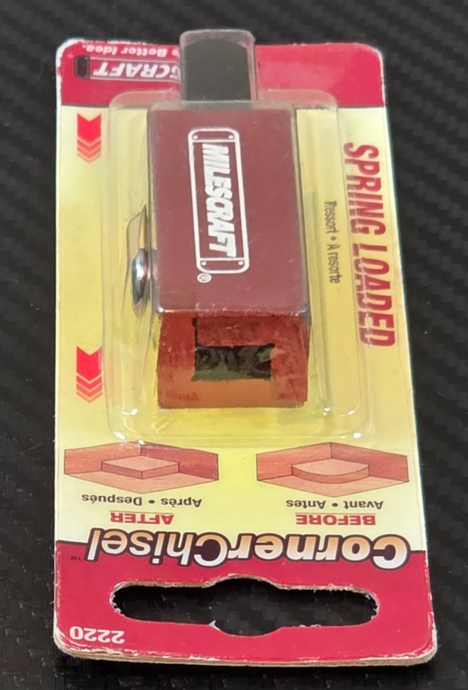 Milescraft Cornerchisel Spring Loaded For Squaring Hinge Recesses #2220