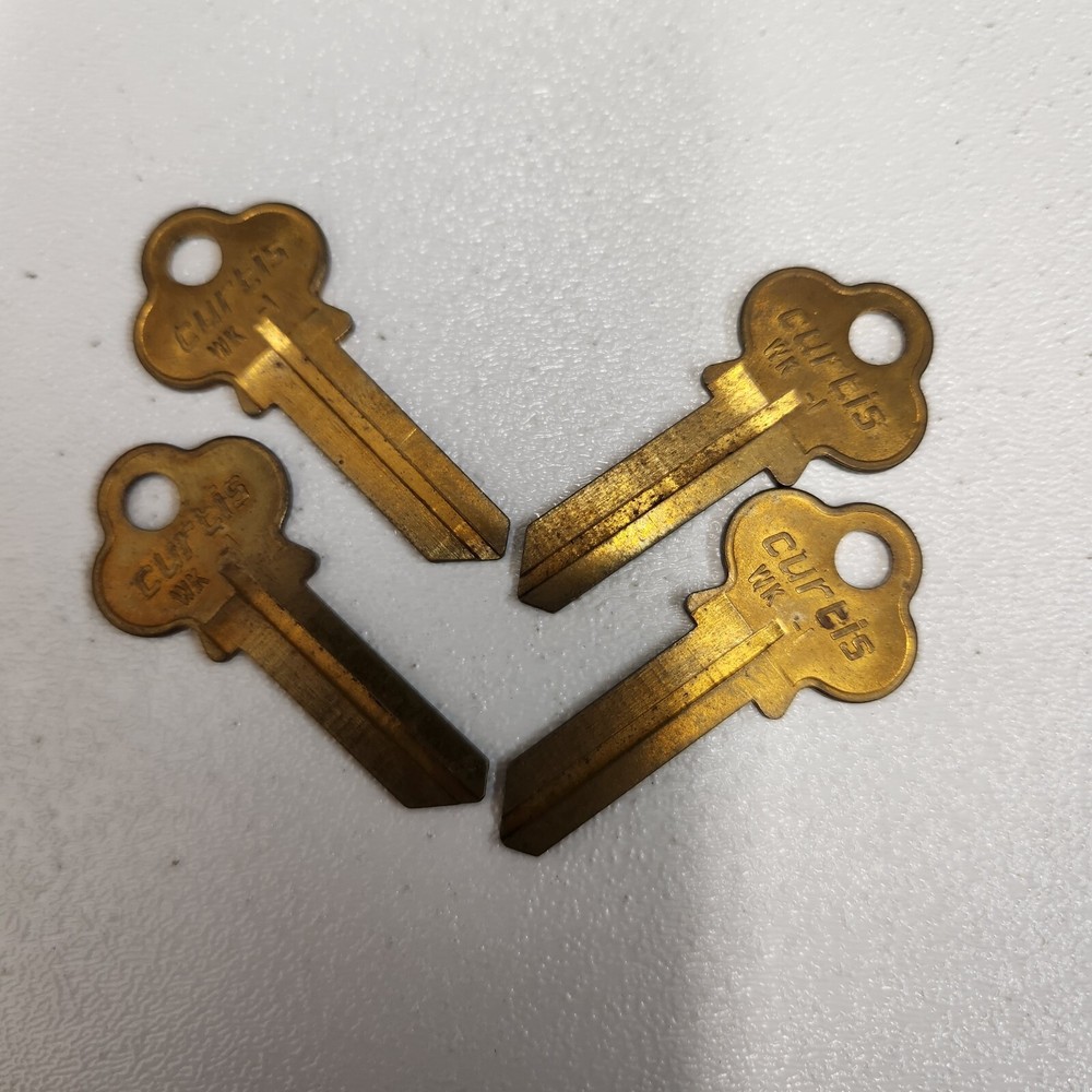 4 Key Blanks Wk-1 Weslock Key