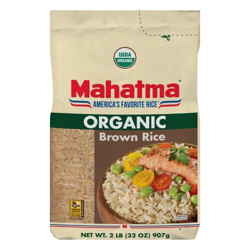Mahatma Organic Brown Rice 2 lb.