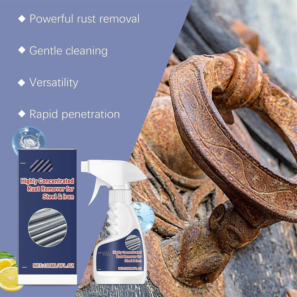 Averyard Rust Remover, Heavy-Duty Concentrated Rust Remover for Metals, Rust Sta