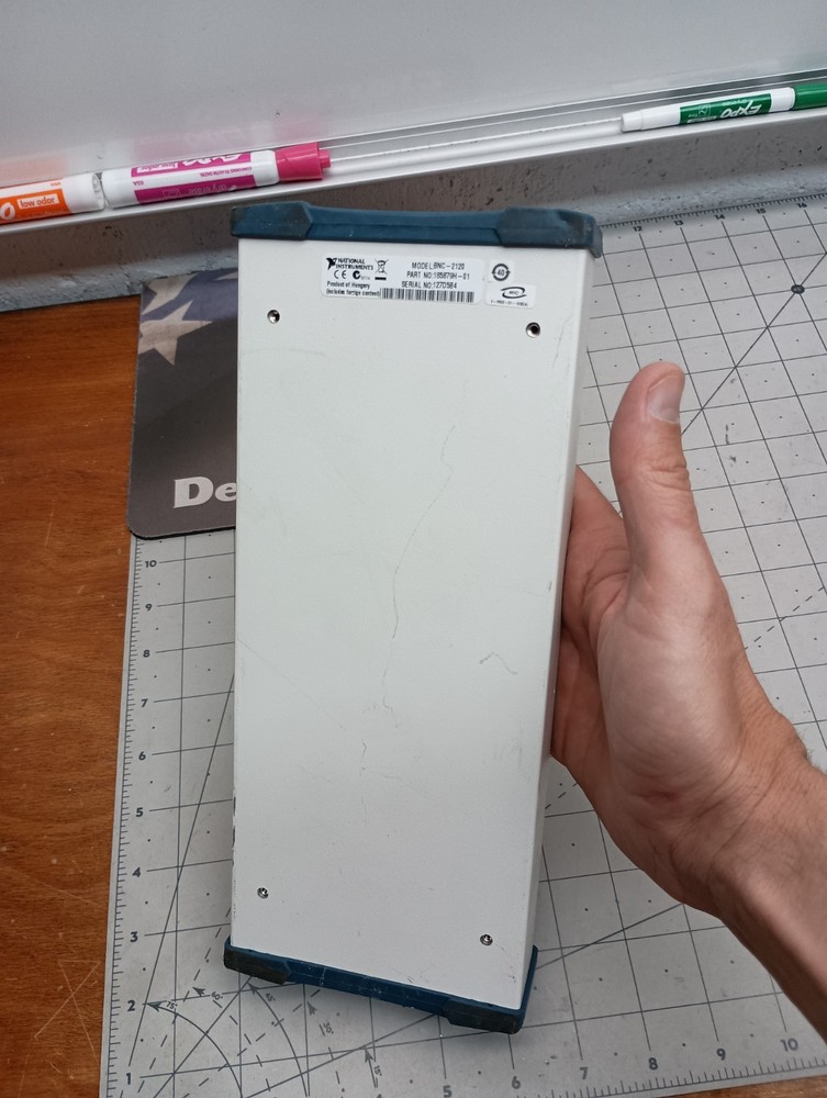 National Instruments NI BNC-2120 Connector Block w Func. Generator, Quad Encoder