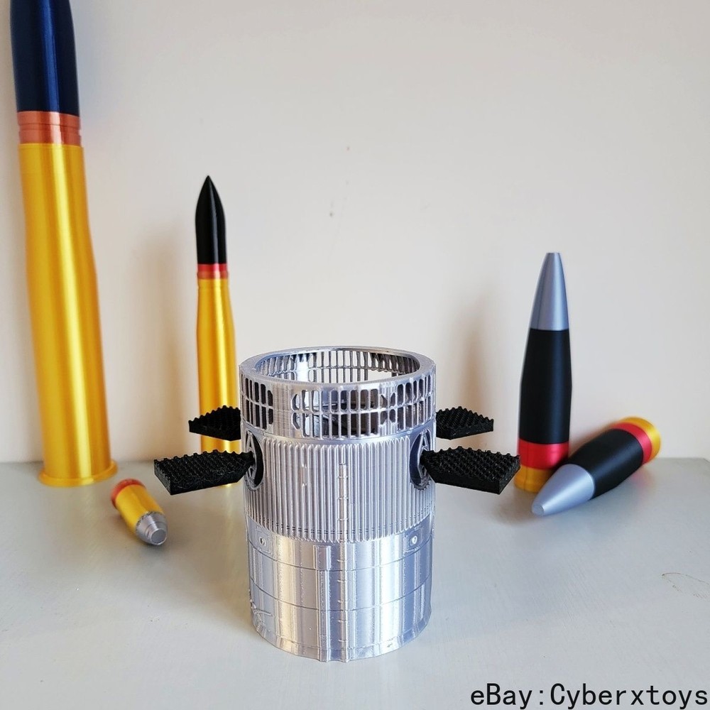 1:100 SpaceX Starship Rocket Model DIY Pen Container Tool Box Desktop Storage