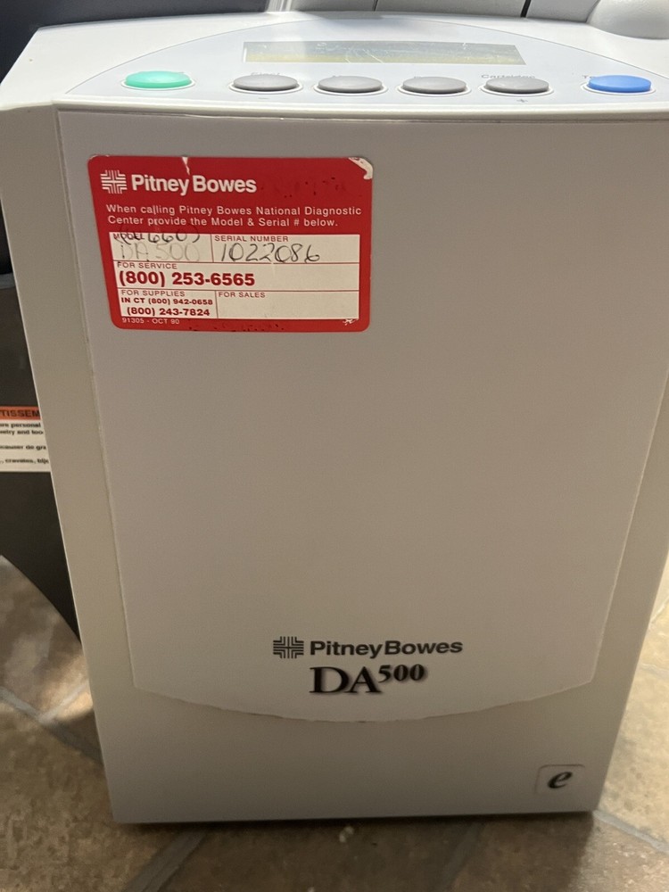 Pitney Bowes Da500 and DI350