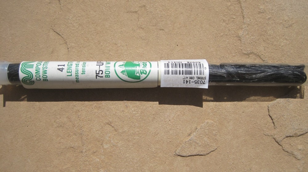 Original Bear Archery Compound Bow Replacement String 41L 75-UP WT NEW