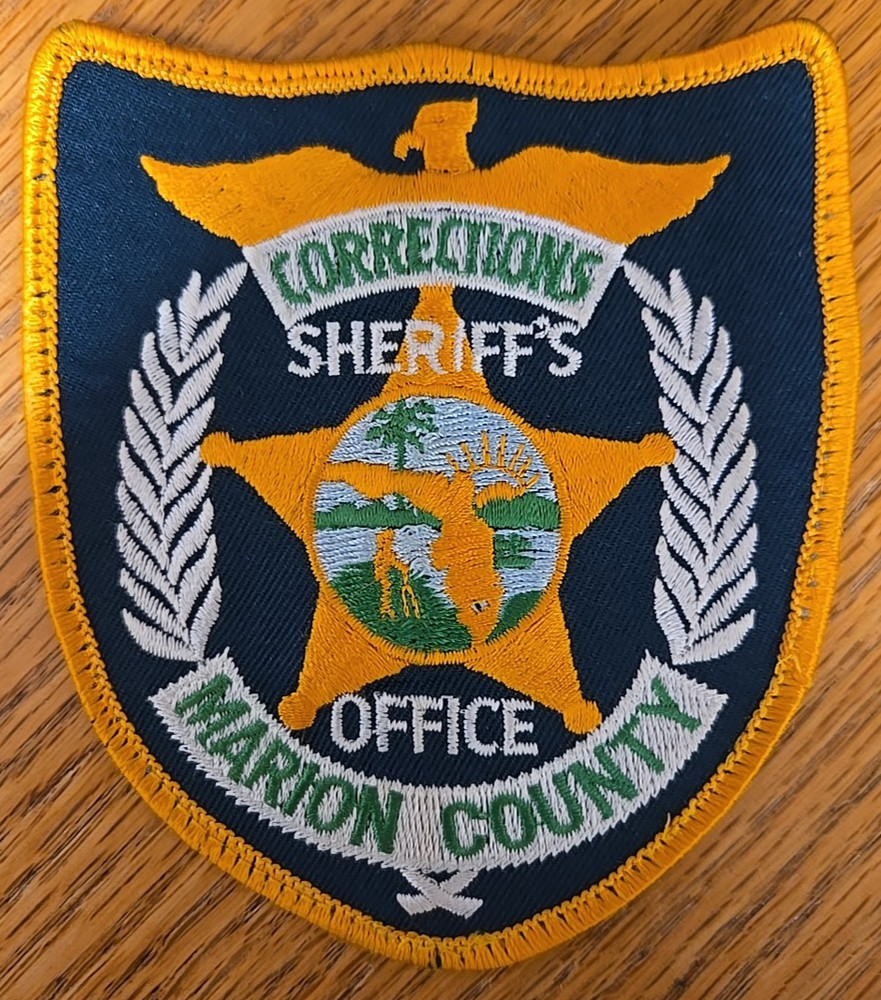 MARION COUNTY FLORIDA DOC CORRECTIONS SHERIFF POLICE PATCH