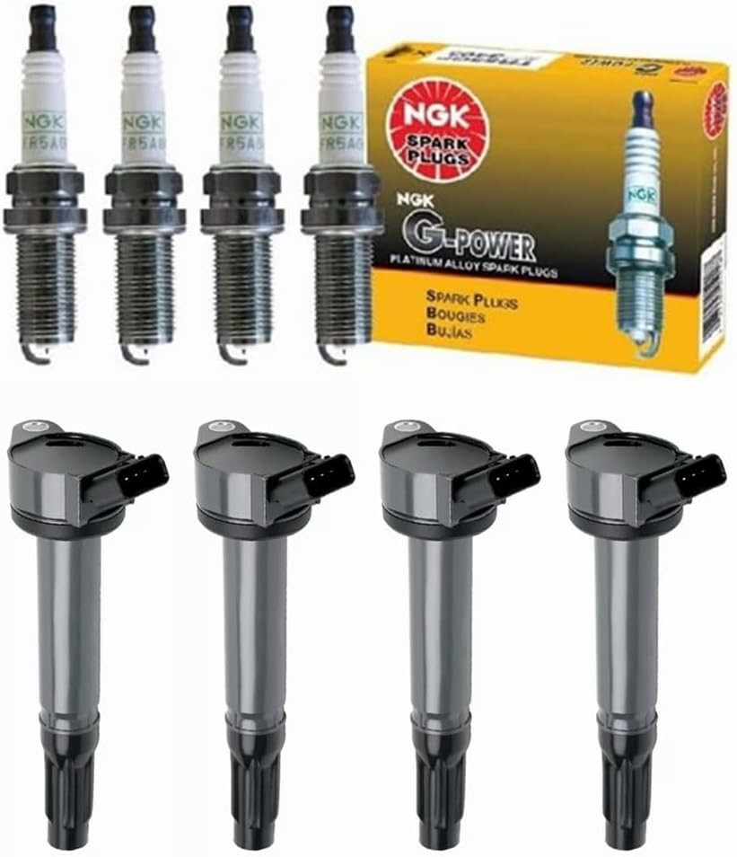 Ignition Coil Pack Kit Spark Plug Set Toyota