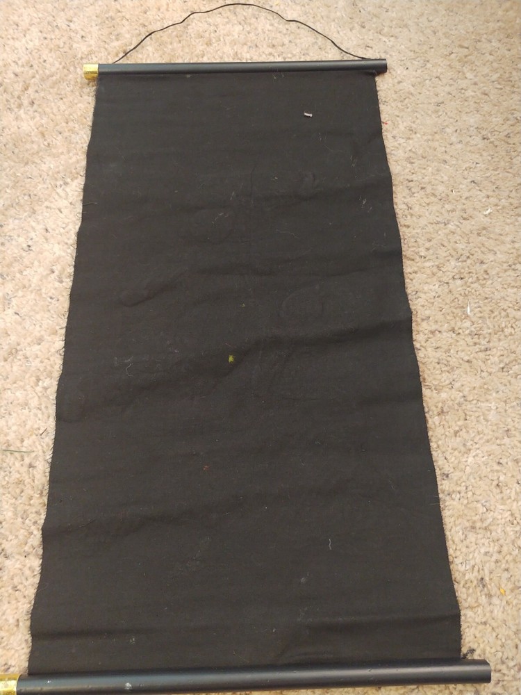 Hand Woven And Handmade Burmese Art Scroll