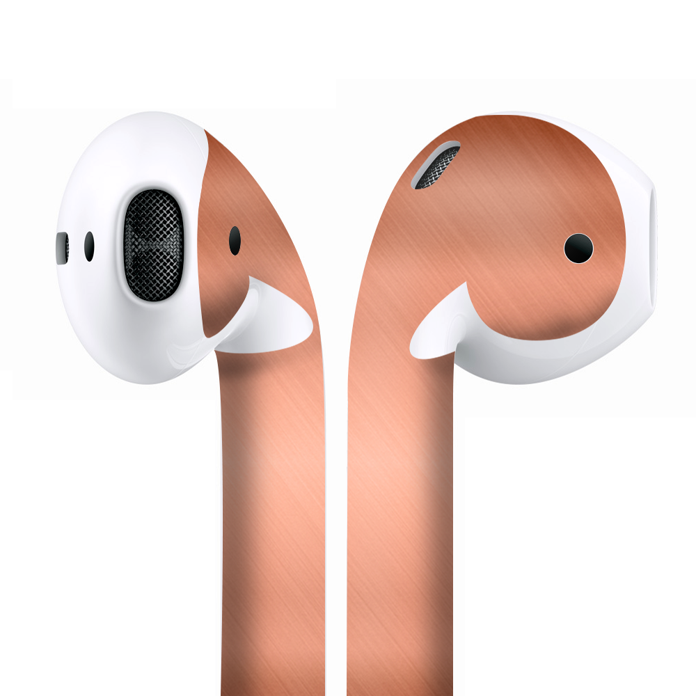 Skins Wraps compatible for Apple Airpods Copper Panel