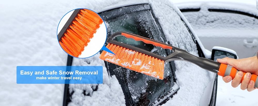 and Ice Scraper for Car Windshield, Window Scraper Deicer for
