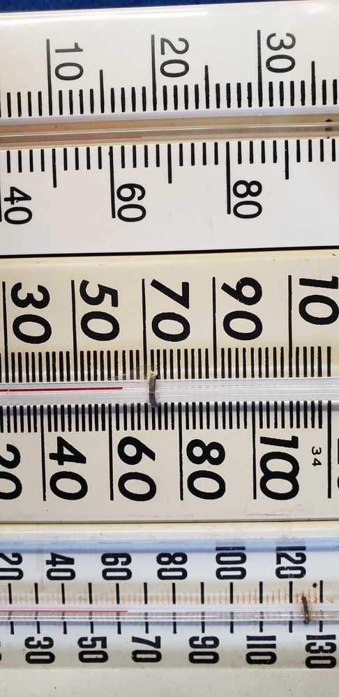 Vintage thermometers