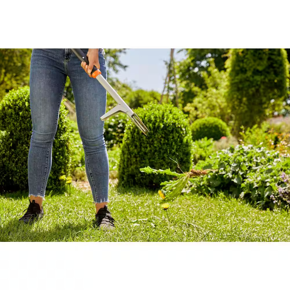 40 In. Stand up Weed Puller with Auto Extract Feature