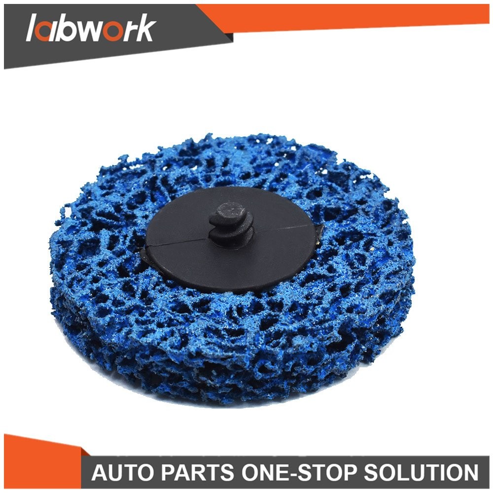 Labwork Quick Change Easy Strip & Clean Discs Fits For Paint Rust Blue 5 Pack 3"