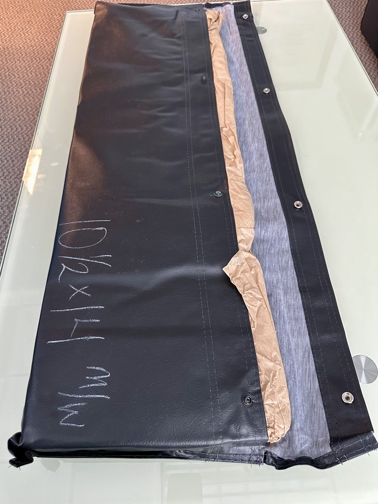 DRAPER 10.5' x 14' 200" Diag. Replacement Surface - MATT WHITE Cinefold Front