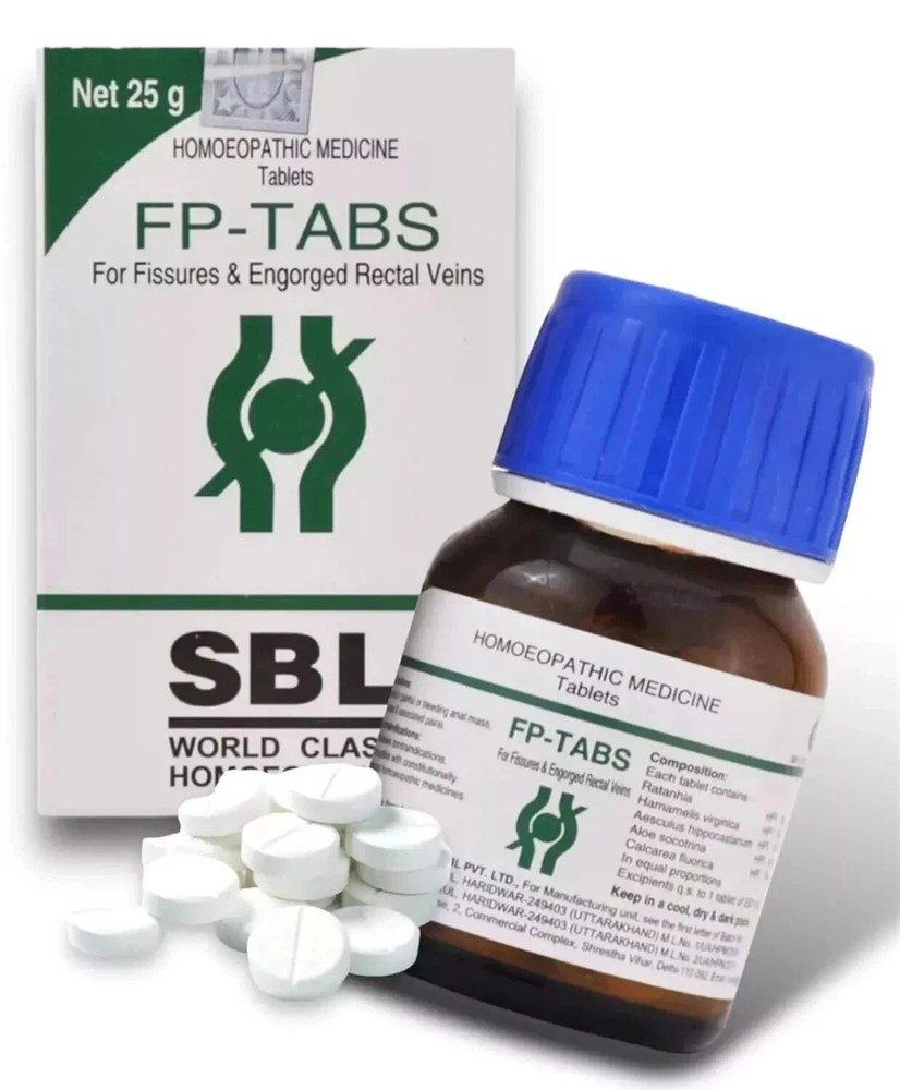 SBL FP Tablet 25gm For constipation Homeopathic Tablet