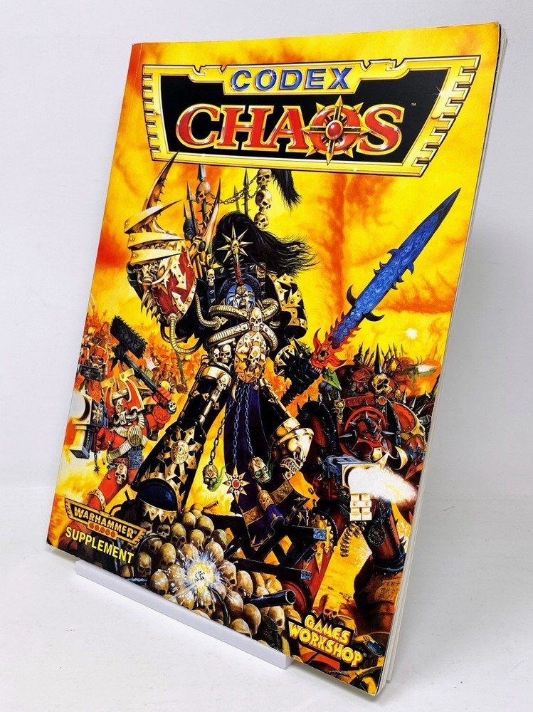 Games Workshop Warhammer 40K Codex: Chaos 2nd Edition (1996) Softcover Good+