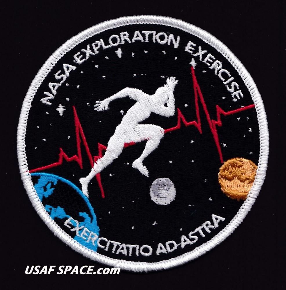 Authentic - NASA EXPLORATION EXERCISE - ORIGINAL A B Emblem - SPACE PATCH