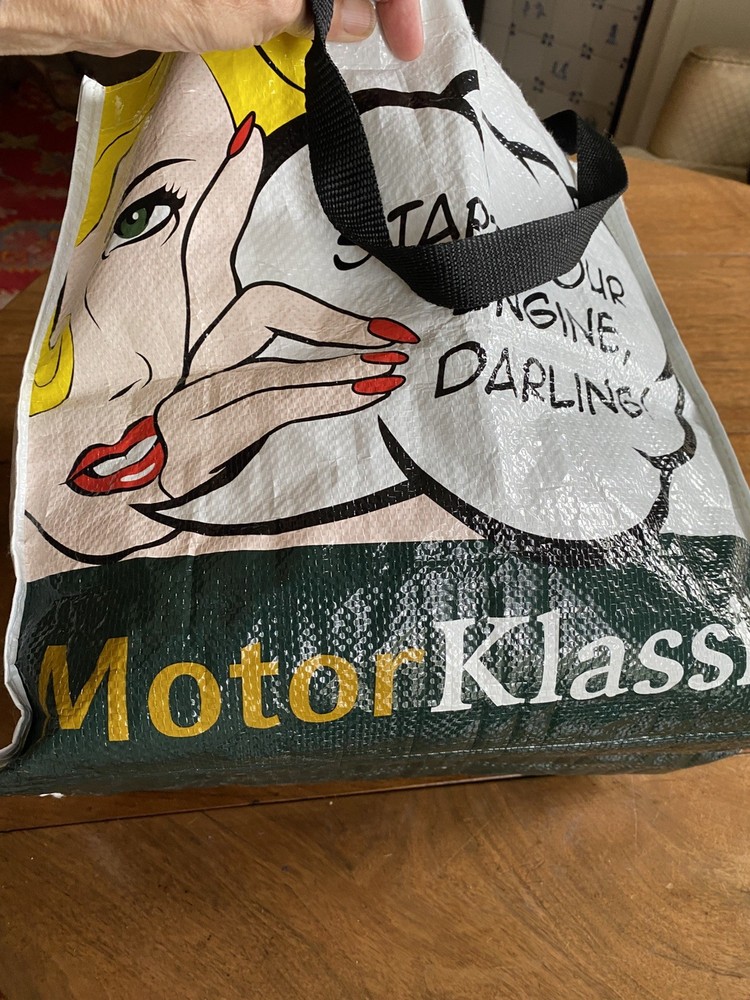 Classic Motor Racing Carrier Bag