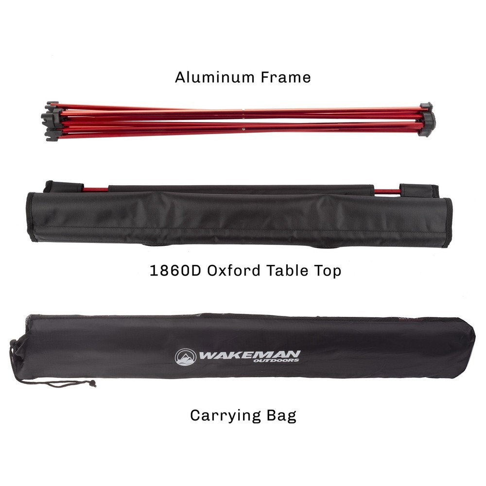 Camping Table Black