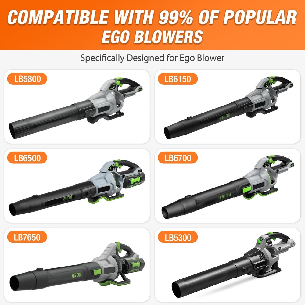 EGO Leaf Blower Handle 2.0 Lightweight Ergonomic Back-Saving Grip Shoulder Strap
