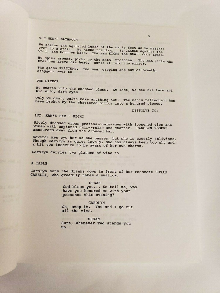 MAD FOR YOU / Paul Koval 1992 Unproduced Movie Script Screenplay, First Draft