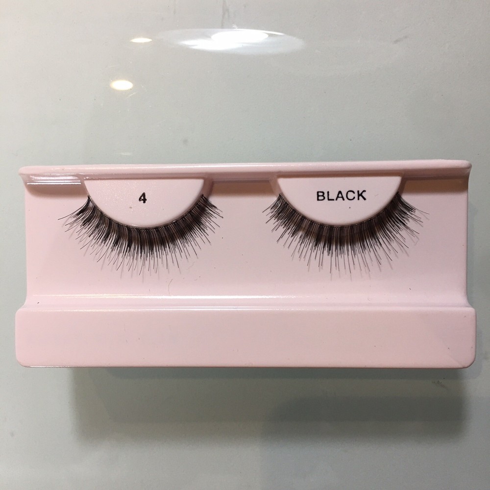 Elite Cosmetics False Eyelashes #4 Black Spikey
