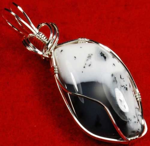 Dendritic Opal/Agate Pendant #1