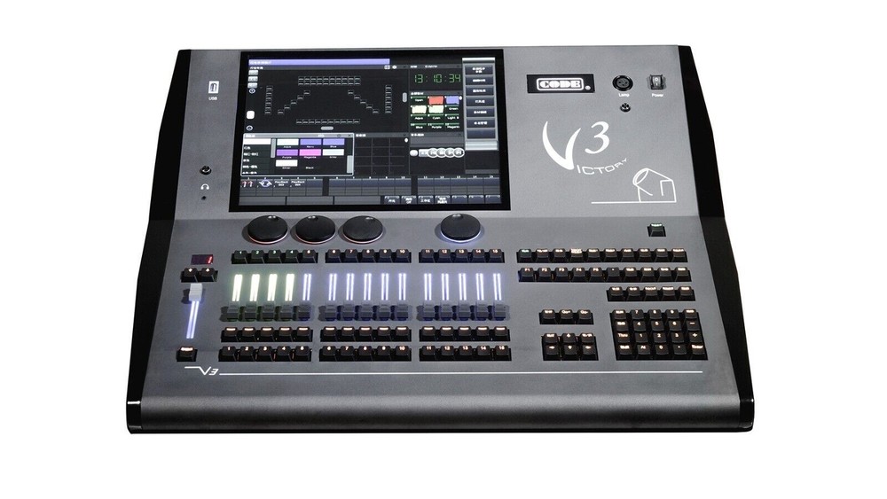 Professional Dj DMX Code Victory 3 Lighting Console 2048 Channel DMX Controller