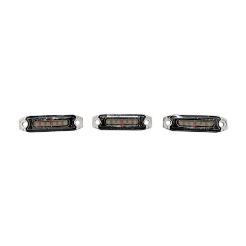 Dual Colour Led (Amber & White) Grille Light (3 Light Pro Pack)
